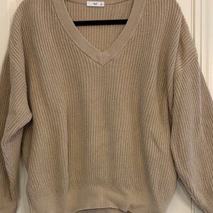 Tna Cotton V Neck Sweater from Aritzia